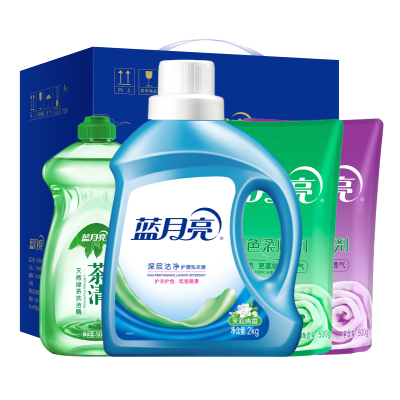 蓝月亮家清护理套装3.5kg
