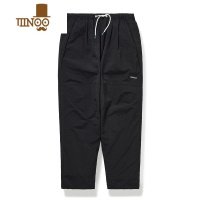 YANXU休闲裤夏季男薄款户外裤子日系复古直筒裤尼龙运动长裤