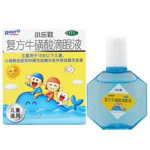曼秀雷敦 小乐敦 复方牛磺酸滴眼液 13ml 用于15岁以下儿童缓解视力疲劳慢性结膜炎结膜充血眼药水