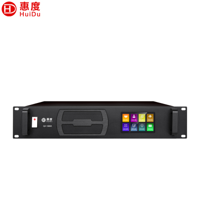 惠度(HuiDu)QH-8808S专业有线手拉手麦克风阵列大屏视频跟踪系统智能数字视频会议有线鹅颈话筒会议主机