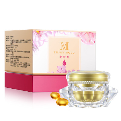 MOVO潮爱小丸子12粒女用快感增强液水溶性人体润滑液夫妻房事喷剂女性系列(爱潮丸)