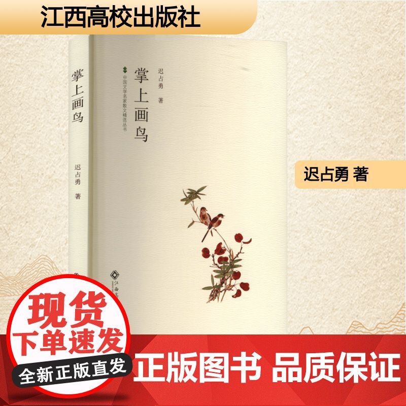 掌上画鸟 迟占勇 著 散文 文学 江西高校出版社
