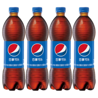百事可乐 Pepsi 汽水 碳酸饮料 600ml*4瓶 (新老包装随机发货)