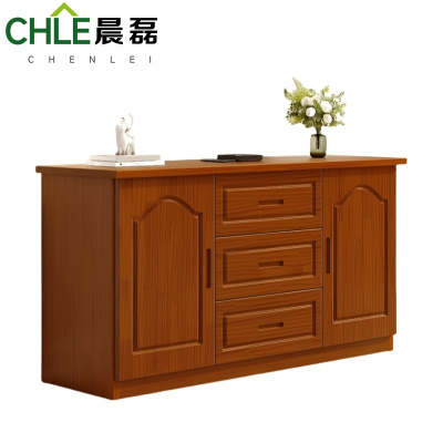 晨磊 实木电视柜 胡桃色 120*40*70cm 个