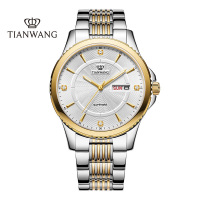 天王表正品 钢带品牌手表 商务休闲日历石英男表时尚气质女士手表3731