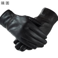 端固整皮男女款加绒羊皮手套盒装D21T/副