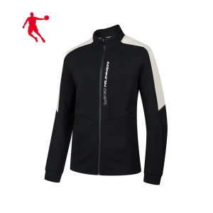 乔丹 夹克风衣 梭织风衣 男上衣 KWD43213271 男款 件(黑色 3XL)