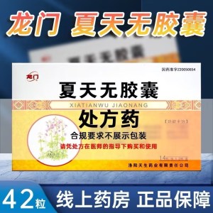 龙门 夏天无胶囊 0.3g*42粒盒