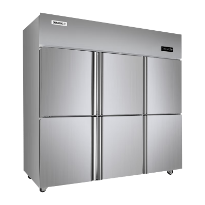 星星(XINGX)BD-1460FA六门1400升全冷冻风冷无霜后厨食堂厨房商用保鲜设备六门冰柜全冷冻厨房不锈钢冰柜