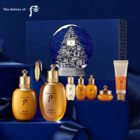 韩国Whoo后拱辰享圣诞限定套盒气韵生润颜8件套装企划版 化妆品护肤套装