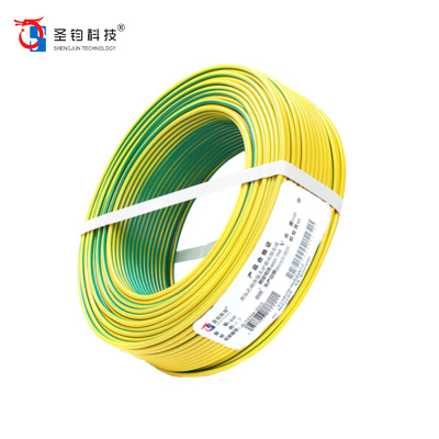 圣钧科技 SHENGJUN TECHNOLOGY 铜芯聚氯乙烯绝缘软线 BVR 1*10mm²+卷