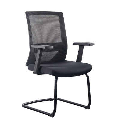 域赢 弓形椅电脑椅办公椅会议椅 人体工学椅 班前椅培训椅书房家用椅子