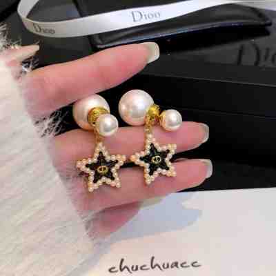 韦雪同款两戴式猪鼻子珍珠耳钉轻奢高级感耳环2025新款耳饰女送女朋友老婆情人节七夕生日礼物