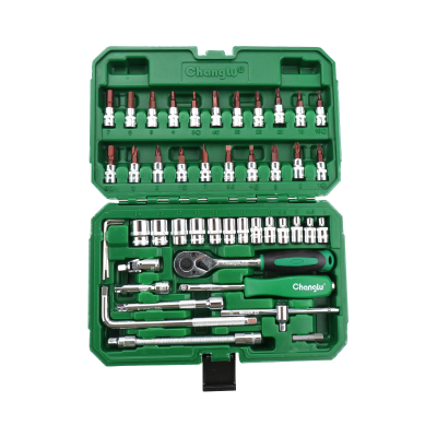 长鹿 46件微型套筒组套