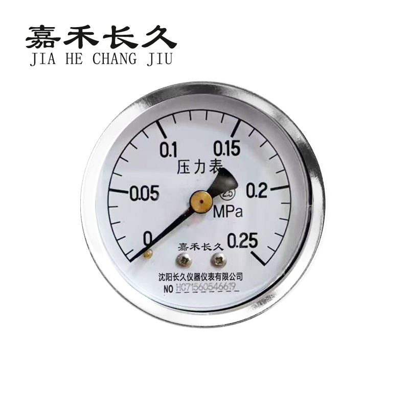 嘉禾长久 轴向压力表检测定制型 Y60Z 块