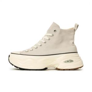 匡威(CONVERSE)女款板鞋休闲鞋复古厚底运动帆布鞋PaleGray春季新