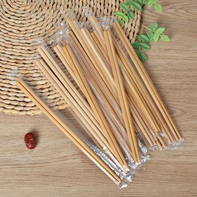苏宁宜品一次性筷子独立包装100双 竹筷方便筷家用快餐方便餐具