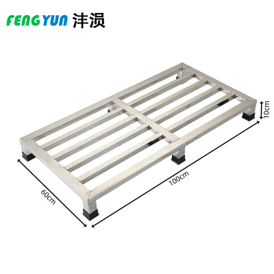 沣涢 不锈钢置物架 100*60*10cm 个