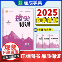 25春小学拔尖特训 英语3年级下·PEP