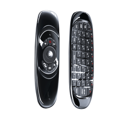 迷你空中键鼠飞鼠遥控器迷你无线键盘鼠标套装二合一体小尺寸体感电脑无线2.4G鼠标键盘