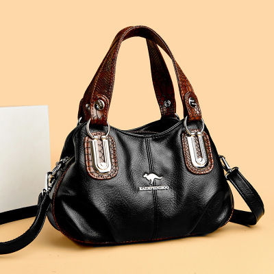 包包女包新款斜挎包女单肩包女大气中年妈妈包手提包