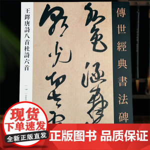 王铎唐诗八首杜诗六首 传世经典书法碑帖148河北教育出版社47页王铎草书字帖
