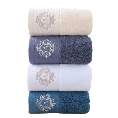 安居先森超柔瞬吸水五星级酒店长绒棉毛巾奥斯汀34*76cm 灰色 灰色