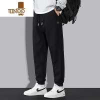 YANXU2023新款男士休闲运动长裤港风宽松潮流小脚裤束脚抽绳卫裤