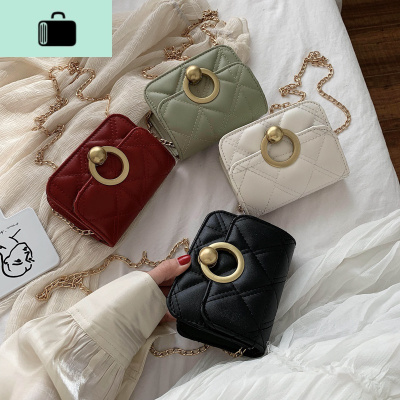 高级感流行包包女包新款2020潮韩版百搭斜挎包时尚单肩洋气链条包NEW LAKE女士单肩包