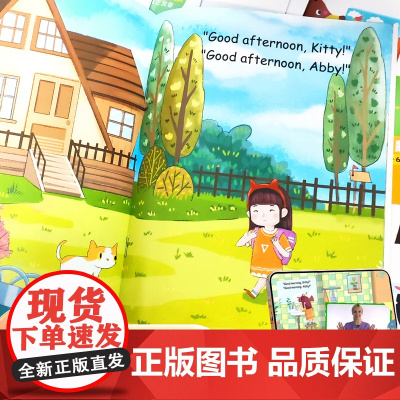 英语绘本一二年级必读 幼儿启蒙英语 小学一年级英语绘本阅读儿童英语故事绘本分级3-6-7-8岁双语读物故事书1-2年级新