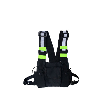 斯赞 对讲机电子设备收纳胸包 23*5*18cm 个