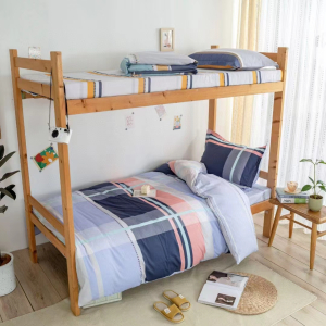 全棉印花三件套被套160*210cm床单160*230cm枕套48*74cm/套