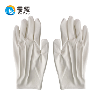 需耀 涤棉手套 均码 双