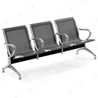 首指 (SZ)三人位机场椅/排椅/等候椅/D03F#