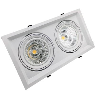古信LED嵌入式双头射灯N543-2*9W/盏