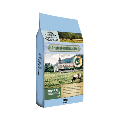 比熊狗粮成犬专用1.5kg小型犬美毛狗粮