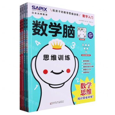 [N]数学脑(共4册给孩子的数学思维训练)-9787531591160