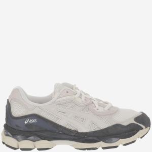 亚瑟士(ASICS)中性跑步鞋牛皮拼接透气减震休闲运动鞋户外训练鞋