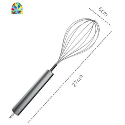 不锈钢手动打蛋器鸡蛋搅拌器家用厨房蛋清油加长烘焙工具搅蛋器 FENGHOU 中号(送蛋清分离器)