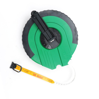 长鹿 盒式玻璃纤维卷尺 50m