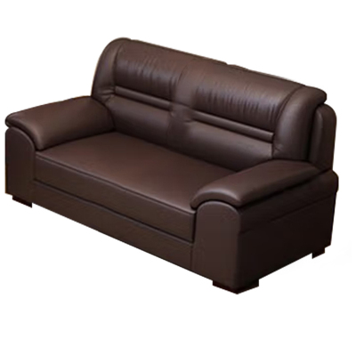 臻远 ZY5110341 办公沙发商务办公室沙发会客沙发 牛皮双人位