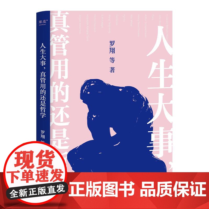 人生大事 真管用的还是哲学 戴建业 刘擎 罗翔等十位名师 解读孔子 柏拉图 尼采等哲学家的经典著作 大众哲学 果麦文化