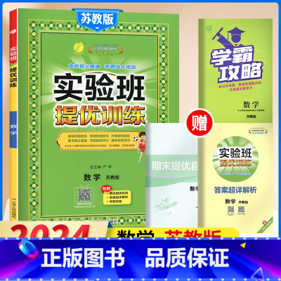 4下[提优训练]数学◆苏教版 小学通用 [正版]2024春新版实验班提优训练三年级上二年级上册下册一四年级五六年级语文人