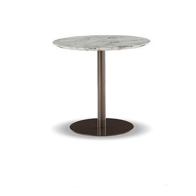 质凡 户外藤椅沙发茶几庭院休闲阳台室内家具 60大理石茶几