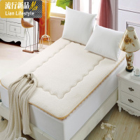 羊羔绒床垫加厚榻榻米学生宿舍海绵垫被单人双人1.5m1.8米床褥子 三维工匠