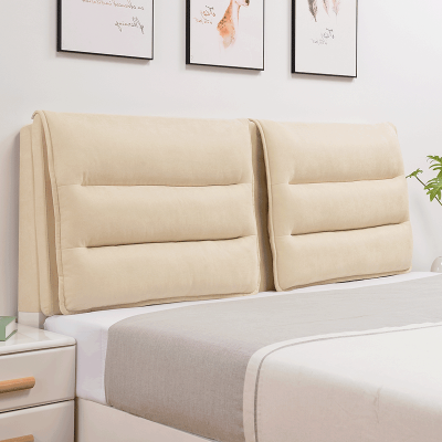 家柏饰(CORATED)床头靠垫大靠背双人床头榻榻米靠枕简约现代床头软包罩可拆洗定制