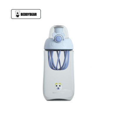 杯具熊beddybear摇摇杯蛋白摇粉杯健身运动水杯子代餐奶昔搅拌杯塑料随手杯580ml