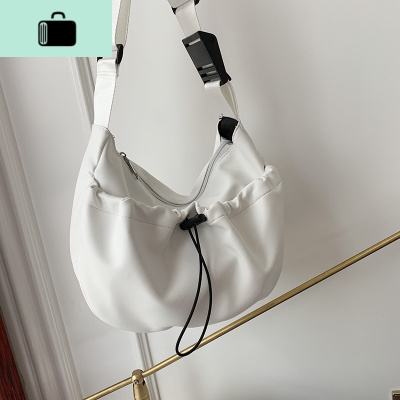 大容量包包女2020流行新款夏季百搭宽带单肩包时尚网红斜挎托特包NEW LAKE女士单肩包