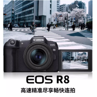 佳能(Canon)EOS R8 r8单机身 全画幅微单相机+RF 24-50 F4.5-6.3 IS STM 镜头