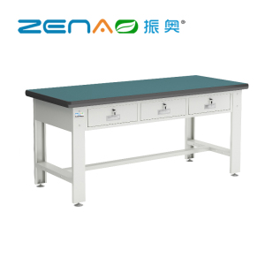 振奥 重型钳工工作台防静电桌工厂维修台车间流水线多功能工具台 /台(1800x750x800mm 1.8米横三抽)